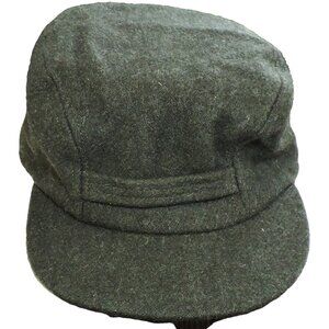 Filson Mackinaw Wool Cap Pull Down Neck And Ear Protection Quilted Insulation
